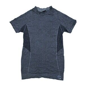 Showers Pass Shirt Mens XS Black Base Layer Wool Nylon Blend Trail Cycling